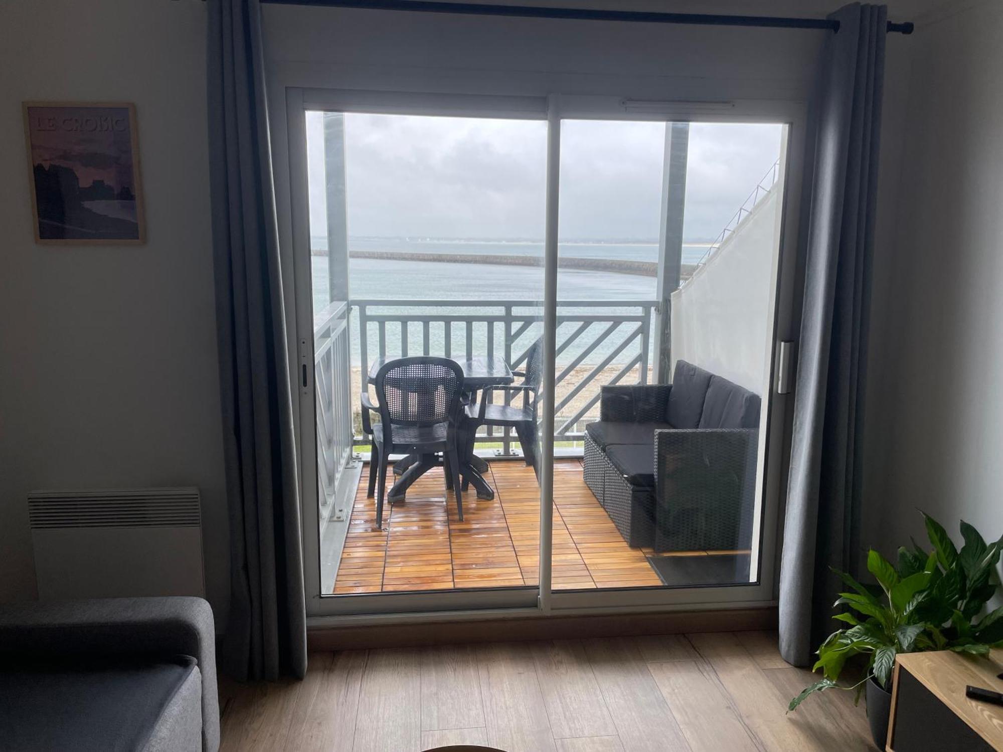 Appartement Face Mer Le Croisic , Piscine Privee Et Plage Bagian luar foto